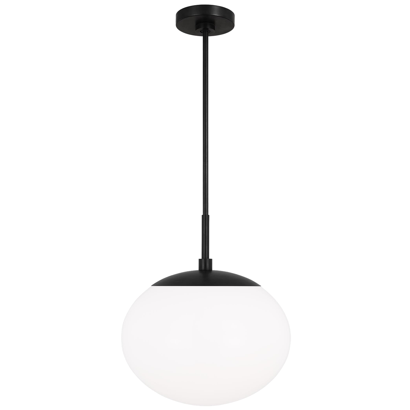 Lune Pendant LIGHTING - pendant Visual Comfort Aged Iron