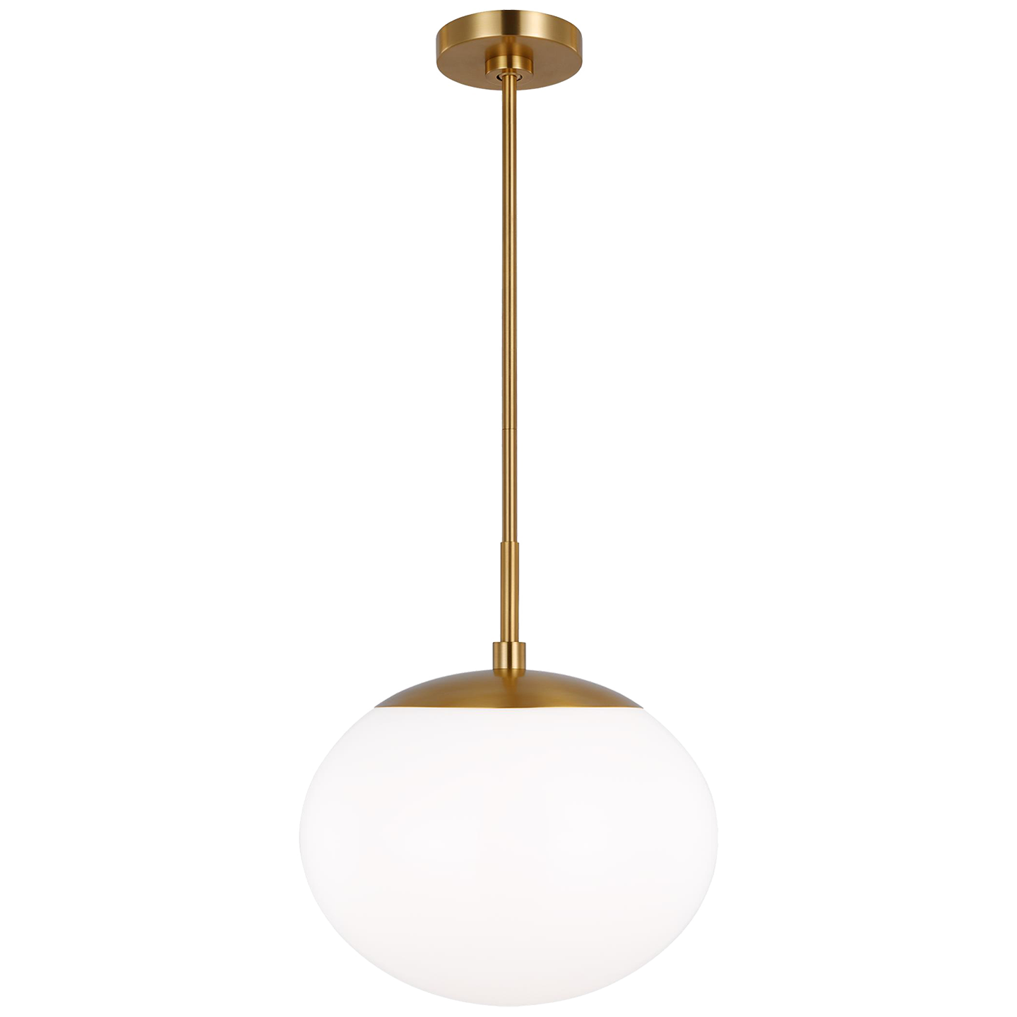 Lune Pendant LIGHTING - pendant Visual Comfort Burnished Brass