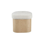 Saxon Stool 6 - FURNITURE - ottoman Moe's Furniture Ash
