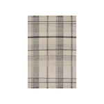 Zole Plaid Handmade Cotton Rug RUGS - cotton Dash & Albert Ivory 5' x 8'