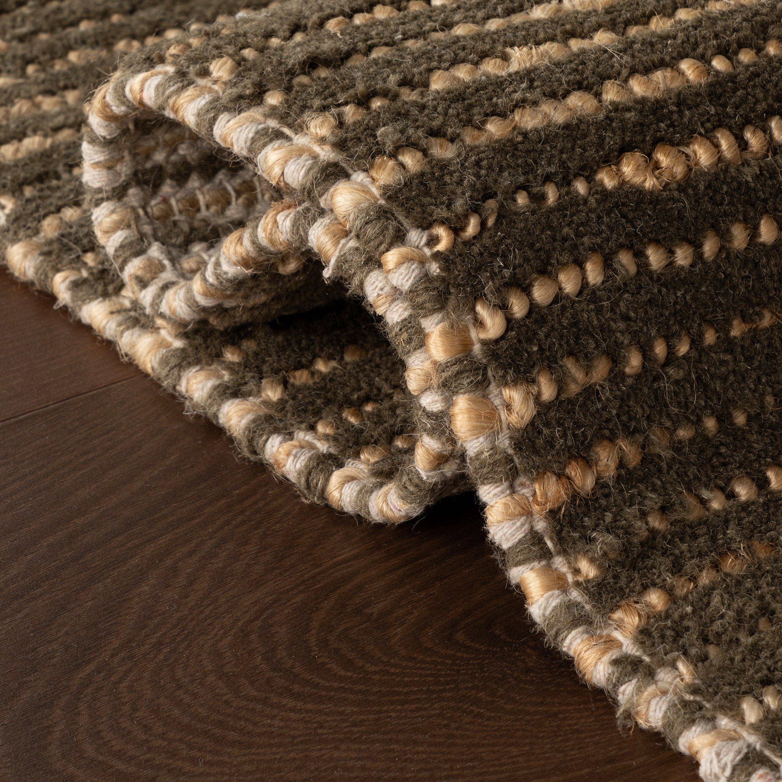 Vicart Modern Striped Bohemian Rug RUGS - wool Dash & Albert