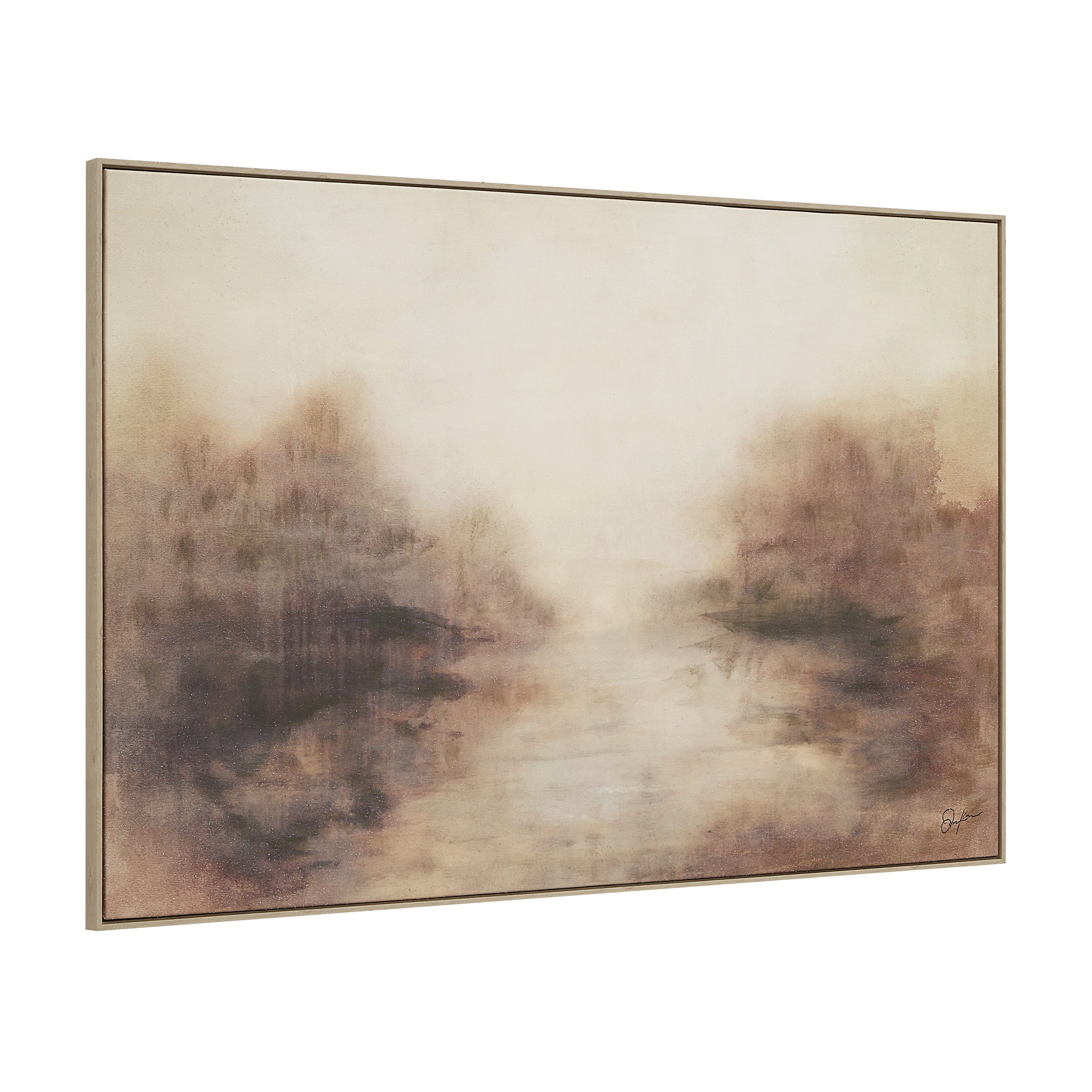 Onda Canvas Artwork ARTWORK - framed art Renwil
