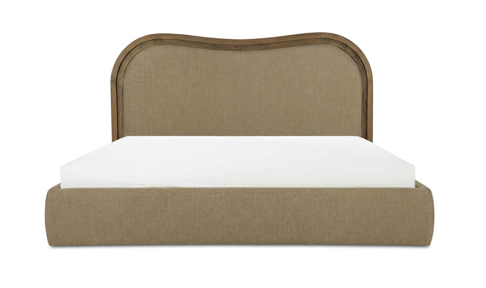 Viella Bed Beds Moe's Furniture Green Queen