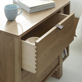 FLOOR MODEL - Folke Magazine Nightstand - Left - Sand FURNITURE - floor model West Bros Furniture