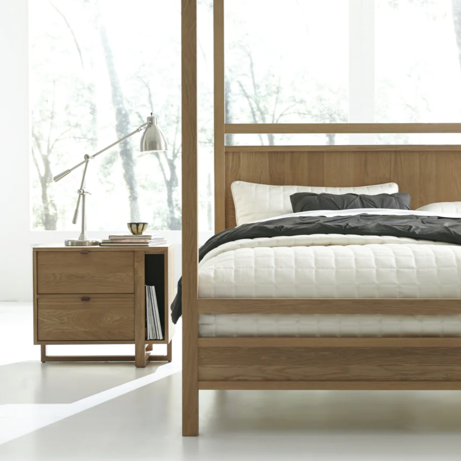 Folke Magazine Nightstand - Right 14 - FURNITURE - nightstand West Bros Furniture