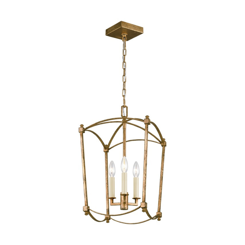Thayer Mini-Lantern LIGHTING - pendant Visual Comfort - Studio Antique Gild