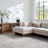 Collins Avenue Ivory / Chestnut Rug RUGS - synthetic Surya