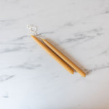 Classic Beeswax Taper Candle by Handmade by Soleil - Rug & Weave