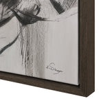 "Evangeline" Framed Canvas ARTWORK - painting Renwil