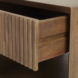 Jalen Mango Wood Side Table FURNITURE - side table Renwil