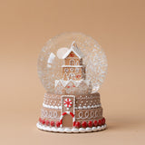 Gingerbread House Snow Globe