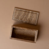 Travertine Box with Lid