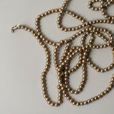 Aged Bronze Bead Garland