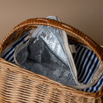 Classic Willow Picnic Basket picnic basket Bacon Basketware (Faire)