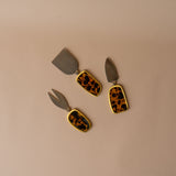 Tortoiseshell Cheese Knife Set cheese knife DANICA (Faire)