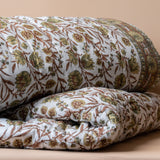 Block Print Wildflower Quilt