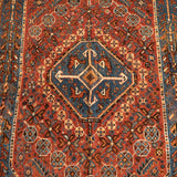 4'5" x 7' Vintage Qashqai Rug VINTAGE - rug Rug & Weave Rugs