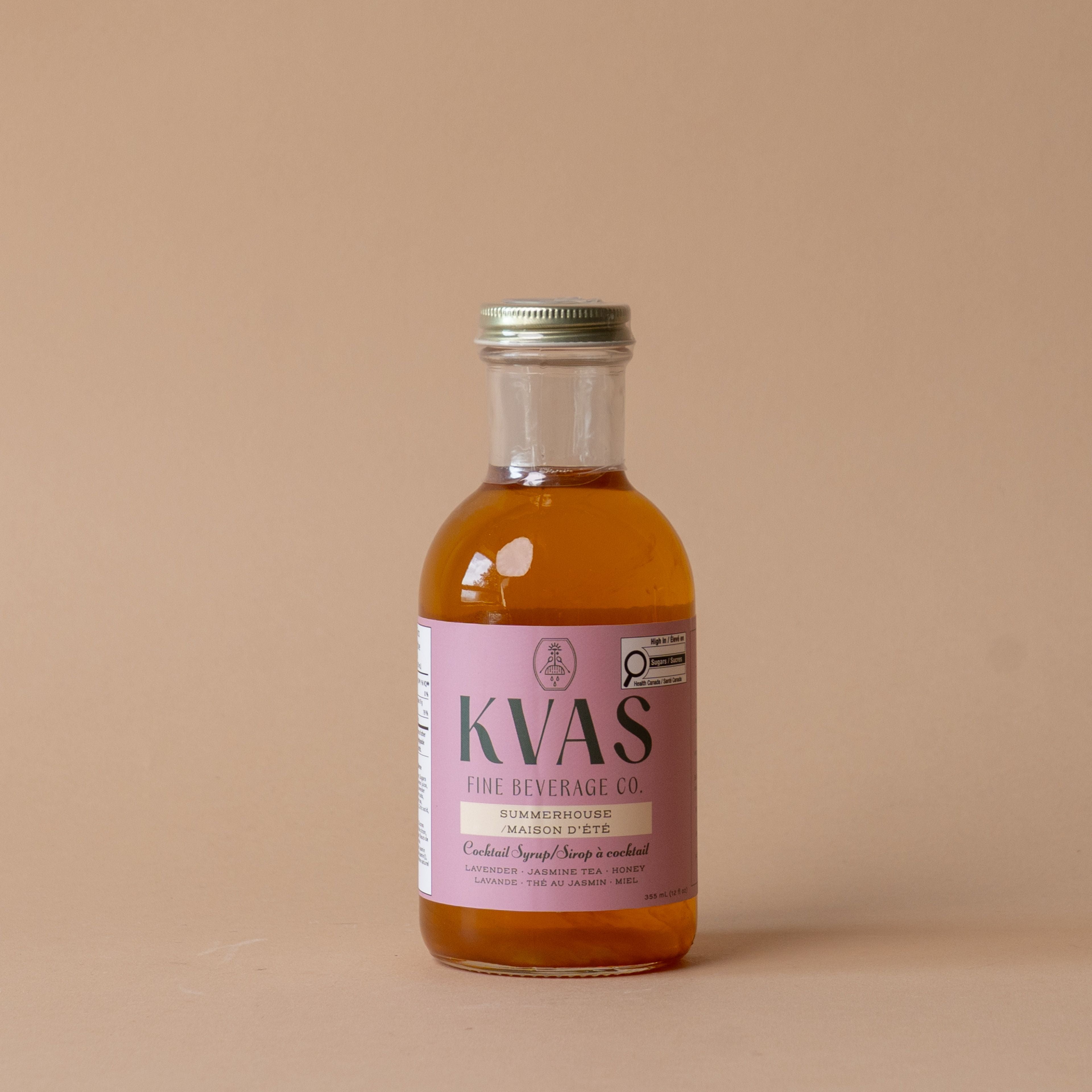Kvas Simple Syrup drink mix Kvas Fine Beverage Co. Summerhouse
