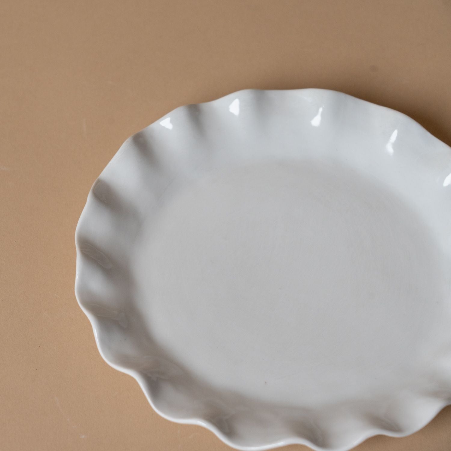Organic Ruffle Edge Stoneware Dining Collection dinnerware Indaba