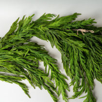 Faux Dripping Pine Garland CHRISTMAS 2025 Tri W Imports