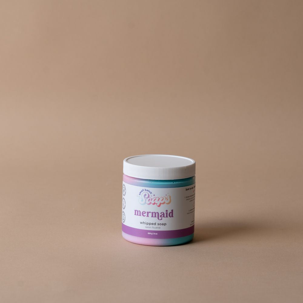 Whipped Soap Jar soap Small Batch Soaps (Faire) Mermaid