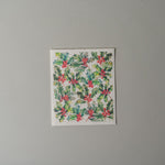 Holly Sponge Cloth CHRISTMAS 2025 Abbott Collection