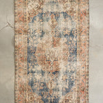 4' x 7' Vintage Turkish Oushak Rug VINTAGE - rug Rug & Weave Rugs