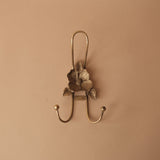 Flower Hook with Antique Gold Finish wall hook Vagabond Vintage (Faire) Style 1