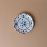 Blue & White Floral Plate Collection dinnerware David Shaw