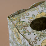 Floral Block Print Tissue Box tissue holder Paper Mirchi (Faire)