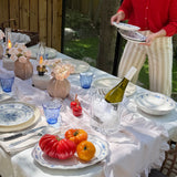 Blue & White Floral Plate Collection