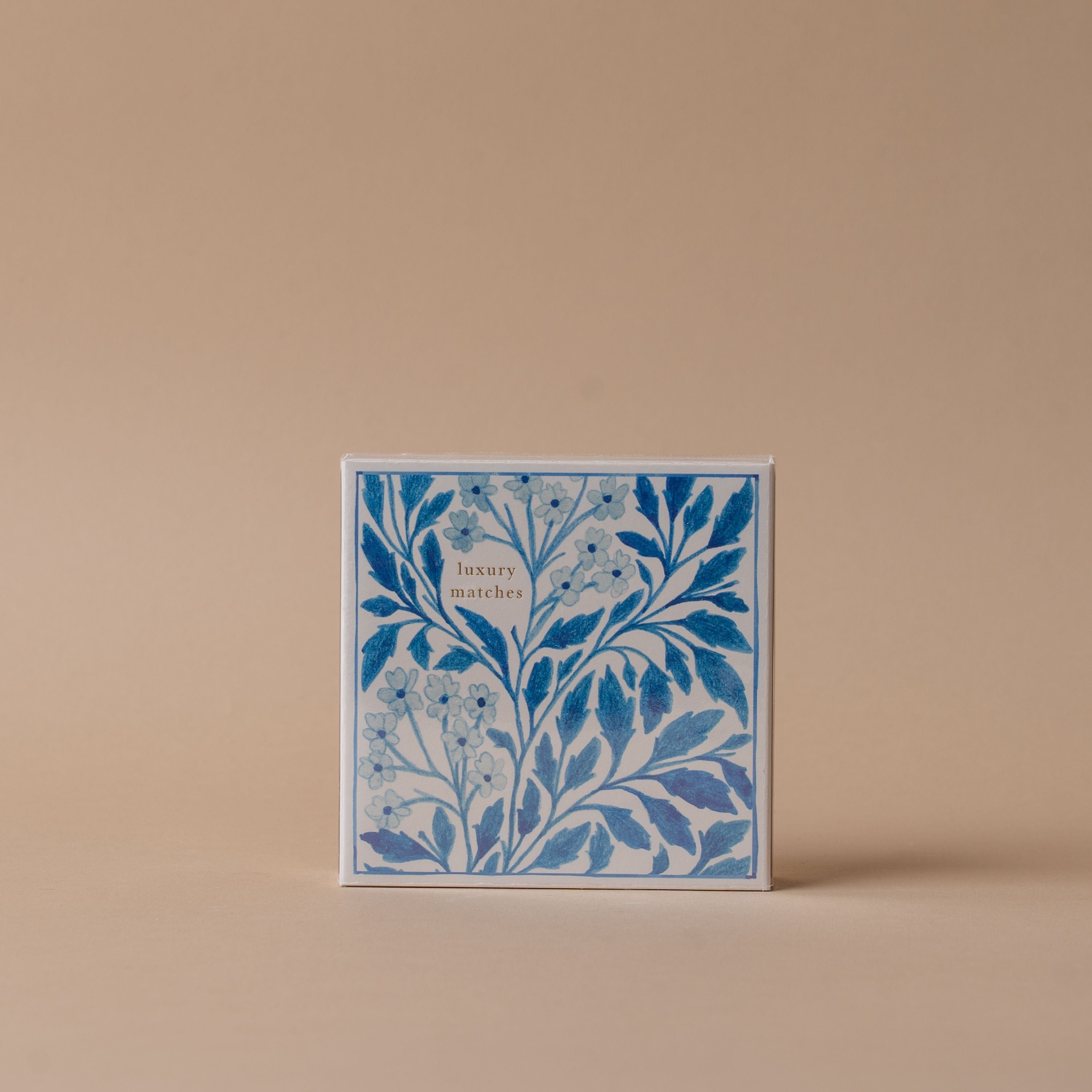 Decorative Safety Matches matches Archivist Gallery (Faire) Blue Botanicals