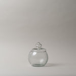 Hand Blown Glass Jar with Lid glass jar Creative Co-op (DYA) Short