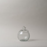 Hand Blown Glass Jar with Lid glass jar Creative Co-op (DYA) Short