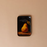 Pear Still Life Enamelled Tray