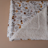 Cotton Sherpa Quilt FINNBIRD - quilt Minika (Faire) Wildflowers Sherpa