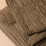 Carob Kantha Comforter blanket Indaba