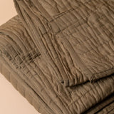 Carob Kantha Comforter blanket Indaba