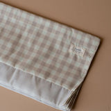 Recycled Fabric Book Rack FINNBIRD - book rack 3 Sprouts (Faire) Beige Gingham
