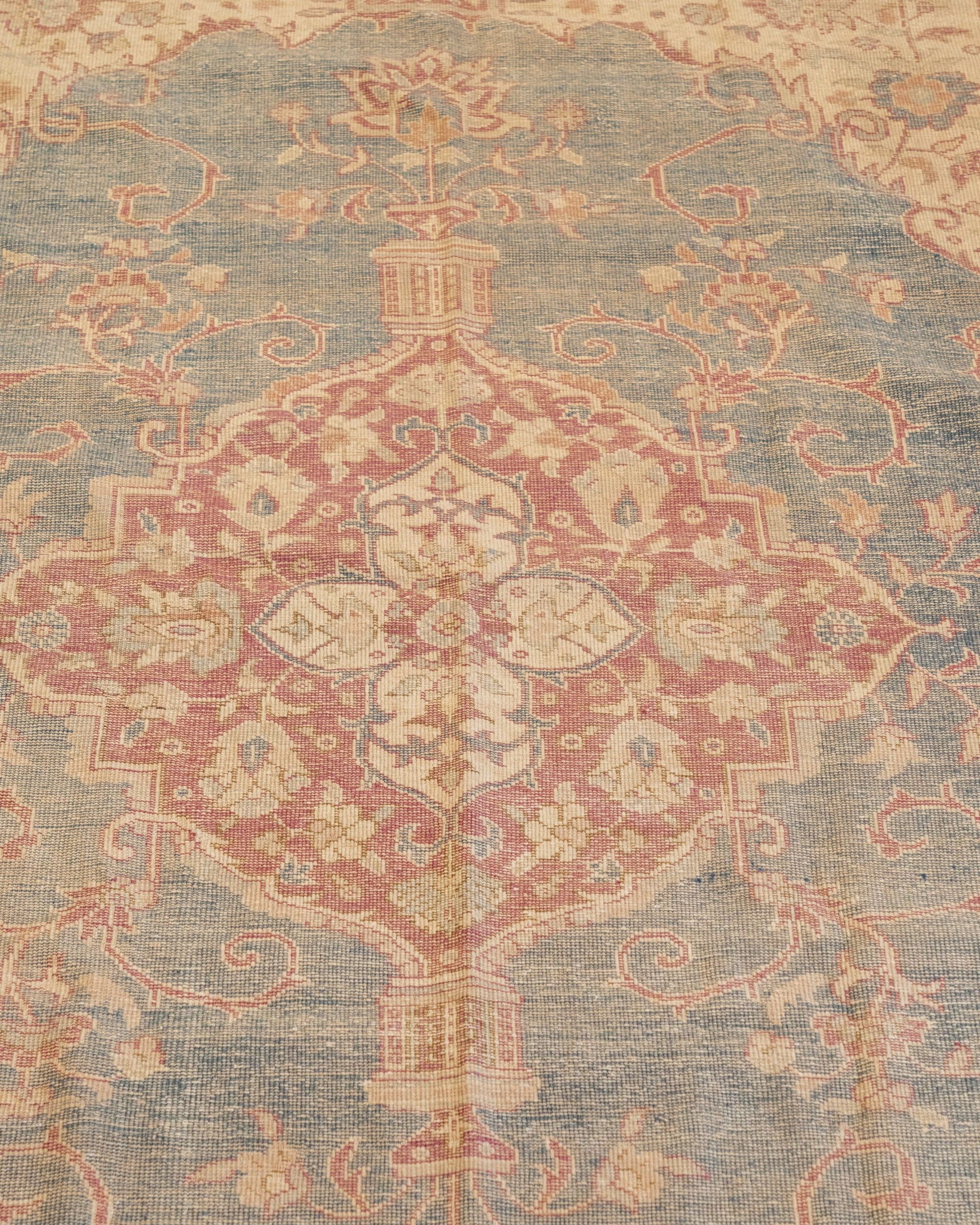 Vintage Turkish Oushak 10'2" x 6'7" VINTAGE - rug Rug & Weave Rugs