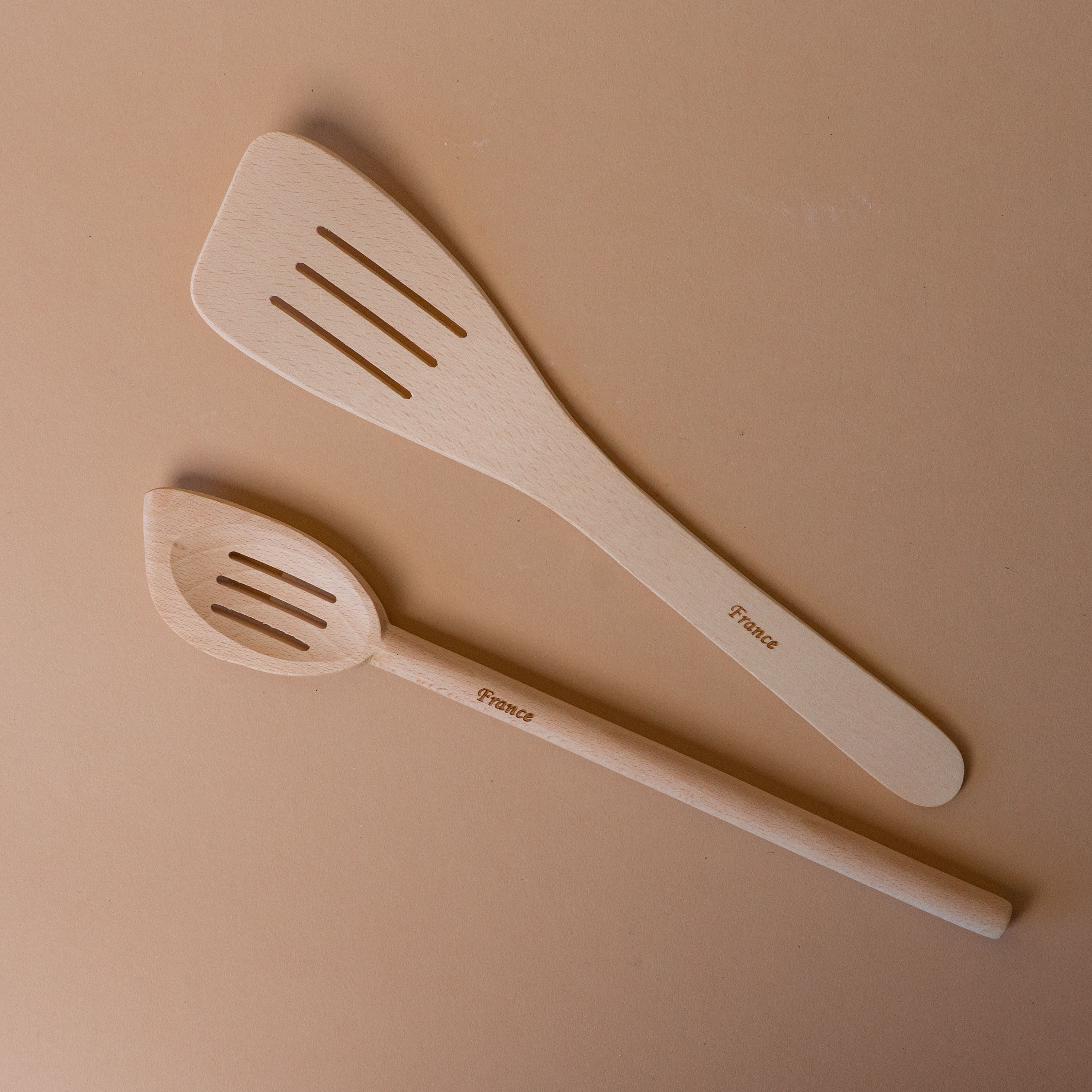 Pointed Beechwood Cooking Spoon wood spoon David Shaw