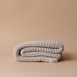 French Waffle Bath Towel bath towel Pokoloko Latte