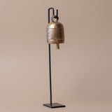 Antiqued Iron Bell on Stand CHRISTMAS 2025 Luxe B Co (Faire) Large