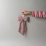 Berry Stripe Bow Decorative Objects Luxe B Co (Faire) Medium