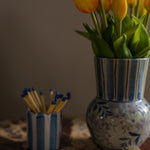Hand-Painted Stoneware Vase vase Gohobi (Faire)