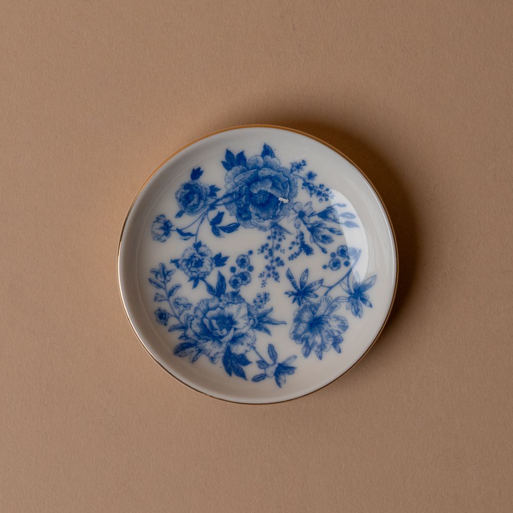 Blue Delft Trinket Dish dish Sweet Water Decor (Faire)