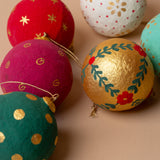 Handmade Paper Mache Sphere - Large