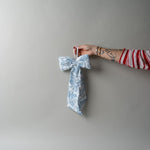 Blue Toile Bow Decorative Objects Luxe B Co (Faire) Medium