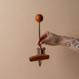 Antique French Coat Hook VINTAGE - hook Hauer Market No. 2