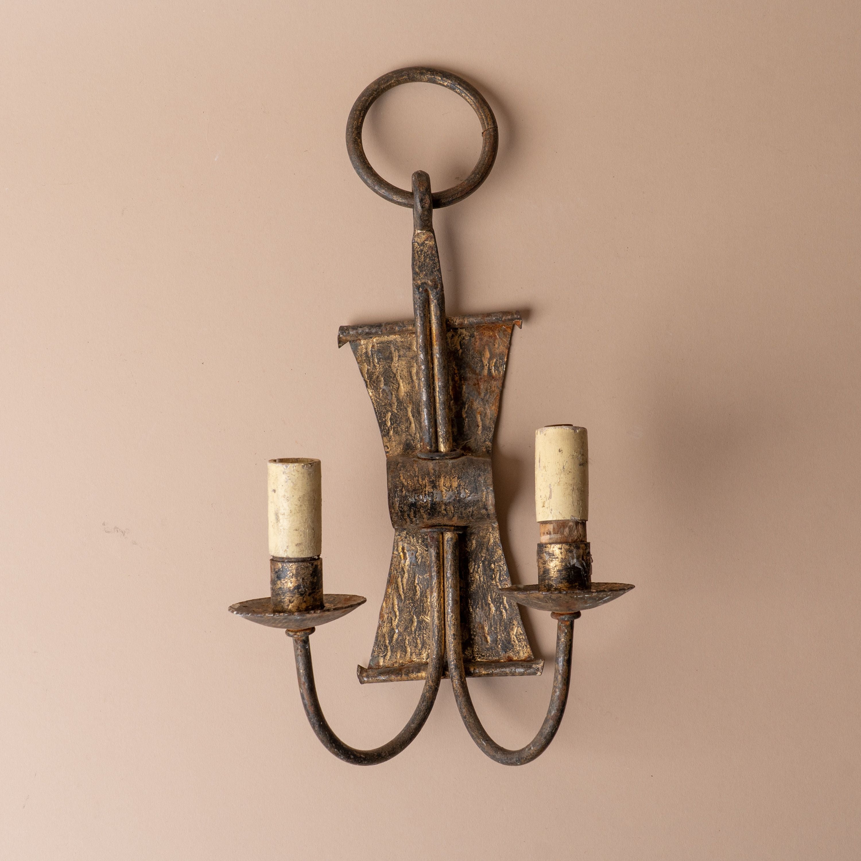 Vintage Wall Sconce 0-VINTAGE-object Hauer Market